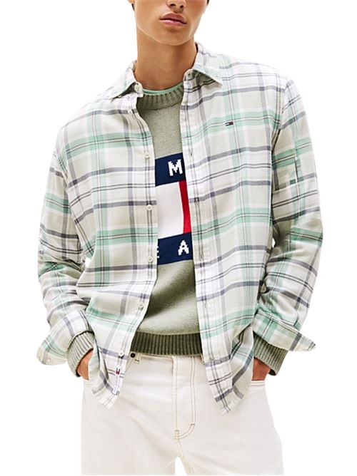 Camicia a quadri in flanella Tommy Jeans | DM0DM220240H7